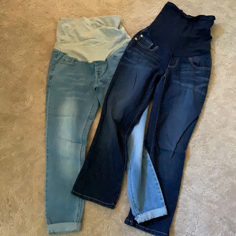 MATERNITY!! Ankle length, both size 27